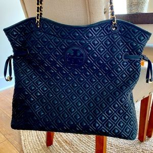 Tory Burch Marian Quilted Leather Tote